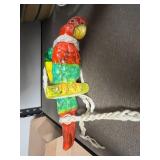 Collection of 4 Bird Figurines and Penguin Bank, Including Avon Bell