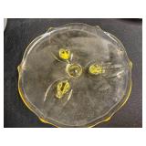 Collection of Vintage Glass Bowls, Dishes, and Milk Glass Pieces