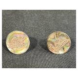 Sterling Silver 925 Bracelet, Blue Stone Earrings, Alpaca Jewelry Lot