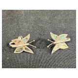 Sterling Silver 925 Bracelet, Blue Stone Earrings, Alpaca Jewelry Lot