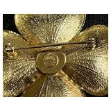 Collection of 6 Vintage 12K Gold-Filled Pearl Brooches and Pins