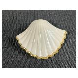 Collection of 5 Vintage Brooches and Pins with Pearls and Enamel Accents