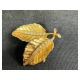 Collection of 5 Vintage Brooches and Pins with Pearls and Enamel Accents