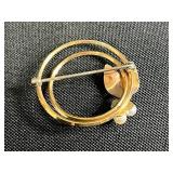 Vintage Brooch and Pin Collection Featuring Krementz, France, and Holiday Designs