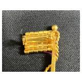 Vintage Brooch and Pin Collection Featuring Krementz, France, and Holiday Designs