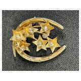 Vintage Brooch and Pin Collection Featuring Krementz, France, and Holiday Designs