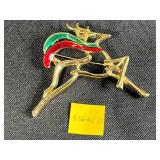 Vintage Brooch and Pin Collection Featuring Krementz, France, and Holiday Designs