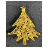 Vintage Brooch and Pin Collection Featuring Krementz, France, and Holiday Designs