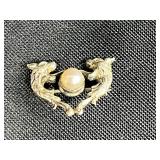 Vintage Brooch and Pin Collection Featuring Krementz, France, and Holiday Designs