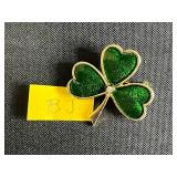 Collection of 7 Vintage Brooches Including Sterling, Enamel, and Figural Designs