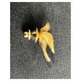 Collection of 7 Vintage Brooches Including Sterling, Enamel, and Figural Designs