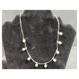 Sterling Silver Jewelry Set with Necklaces and Holiday Brooches