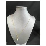 Jewelry Collection with Beaded Necklaces, Bracelets, and Gold-Tone Crocodile Pin