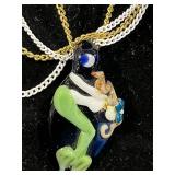 Collection of Necklaces and Bracelets Including 14K GF Pendant, Beaded, and Avon