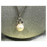 Collection of Pearl Necklaces and Pearl Sterling Silver Pendant