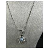 Sterling Silver Jewelry Collection with Necklaces, Bracelets, and Dark Gray Stone Ring