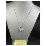 Jewelry Collection: Sterling Marvel Necklace, Trifari Bracelet, Anchor Pendant