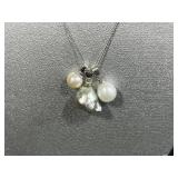 Jewelry Collection: Sterling Marvel Necklace, Trifari Bracelet, Anchor Pendant