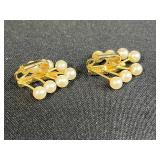 Jewelry Collection: Necklaces, Earrings, Rings, and Brooches with Pearl and Sterling Accents