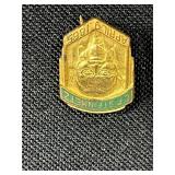 Collection of Vintage Gold-Tone Necklaces and Assorted Pins