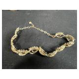Collection of Vintage Costume Jewelry Necklaces, Bracelet, and Pin