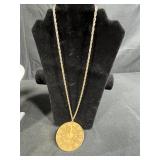 Collection of 5 Vintage Statement Necklaces in Gold and Silver Tone
