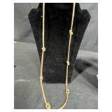 Collection of 5 Vintage Statement Necklaces in Gold and Silver Tone