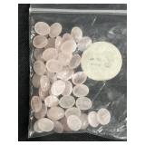 Jewelry Making Lot with Gemstones, Findings, and Stones Assorted