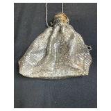 Set of 2 Vintage Mesh Coin Purse Compacts with Mirrors