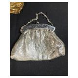 Set of 3 Vintage Mesh Evening Bags Silver and Gold Tones