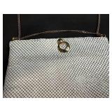 2 Vintage Mesh Evening Purses with Chain Handles