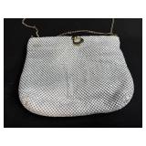 2 Vintage Mesh Evening Purses with Chain Handles