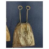 Collection of 4 Vintage Gold Mesh Evening Bags