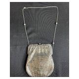 Set of 2 Vintage Mesh Evening Purses with Chains - Art Deco Style