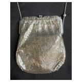 Set of 2 Vintage Mesh Evening Purses with Chains - Art Deco Style