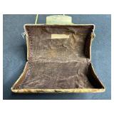 Vintage Italian Marbled Lucite Evening Purse with Gold Tone Clasp