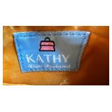 Set of 3 Yellow Vintage-Style Coin Purses and Clutch Bags with Beaded Embellishments