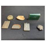 Collection of 7 Vintage and Antique Ladies Coin Purses and Vanity Cases