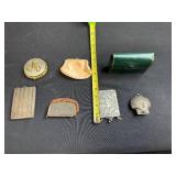 Collection of 7 Vintage and Antique Ladies Coin Purses and Vanity Cases