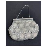 Set of 2 Vintage Beaded Evening Bags with Handles