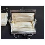 Set of 2 Vintage Beaded Evening Bags with Handles