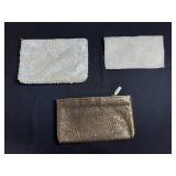 Set of 3 Vintage Evening Clutches with Sequins and Beading