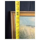 Framed Print Grand Canyon Yellowstone by Thomas Moran 24x36 in