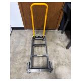 Milwaukee Heavy-Duty Two-Wheel Hand Truck with Yellow Handle