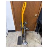 Milwaukee Heavy-Duty Two-Wheel Hand Truck with Yellow Handle