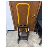 Milwaukee Heavy-Duty Two-Wheel Hand Truck with Yellow Handle