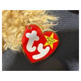 Set of 6 TY Beanie Babies Plush Animals Including Sealed Black Cat