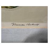 Framed Norman Rockwell Signed Print 
