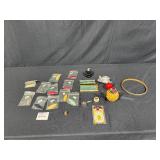 Collection of Vintage Sewing Notions with Tatting Shuttles and Accessories