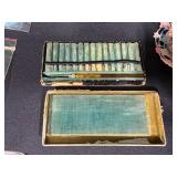 Collection of Vintage Sewing Notions with Tatting Shuttles and Accessories